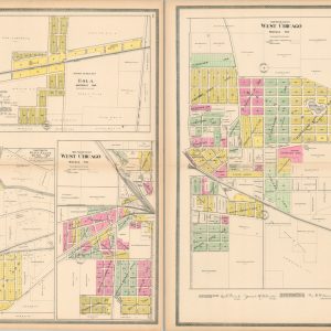 West Chicago [East and West Part of the City]