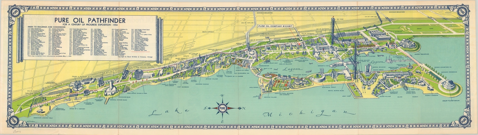 Pure Oil Pathfinder for a Century of Progress Exposition - 1934