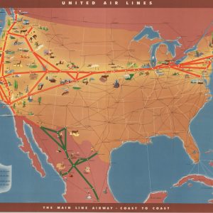United Airlines System Map