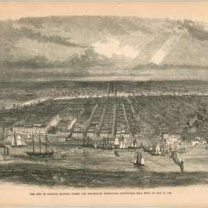 The City of Chicago, Illinois, where the Republican Nominating Convention will meet on May 16, 1860.