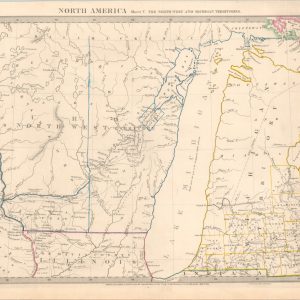 North America Sheet V The North West and Michigan Territories
