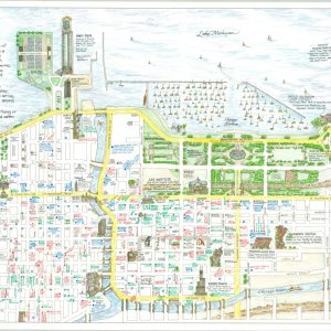 MAPEASY's Guidemap to Chicago