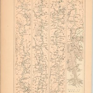 Chart of the Mississippi River from the Ohio River to the Gulf of Mexico