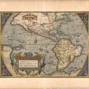 Americae Sive Novi Orbis, Nova Descriptio.
