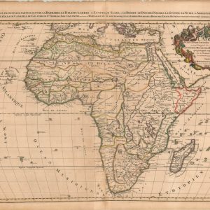 L'Afrique divisée suivant l'estendue de ses principales parties