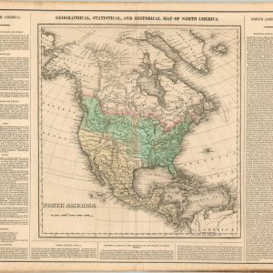 Geographical, Statistical, and Historical Map of North America
