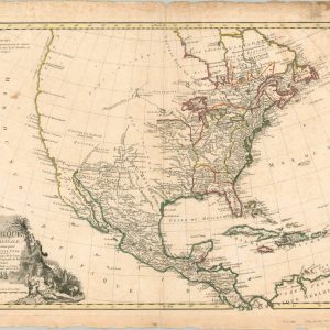 L'Amerique Septentrionale ou se Remarquent Les Etats Unis