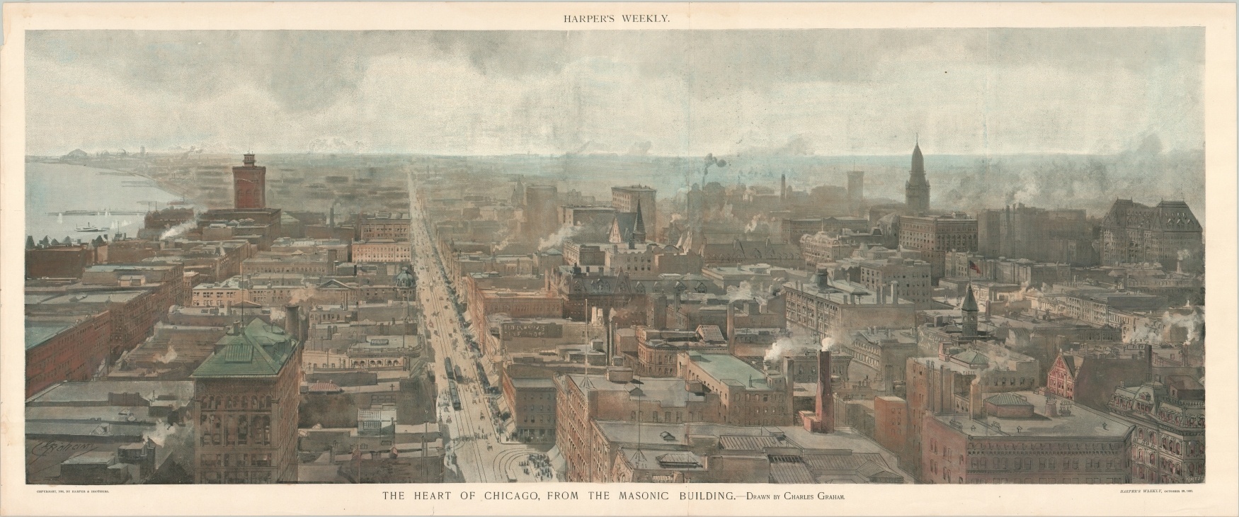 The Heart of Chicago, From the Masonic Building