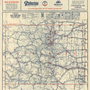 Auto Trails Map of Colorado