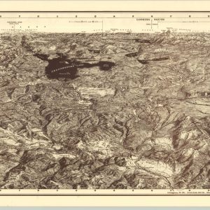 Panorama of Yellowstone National Park and Adjacent Territory
