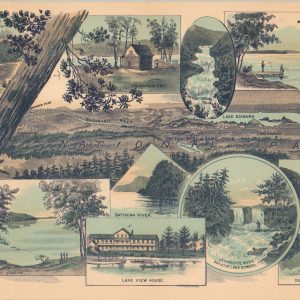 Quebec and Lake St. John Ry. The New Route to the Far Famed Saguenay