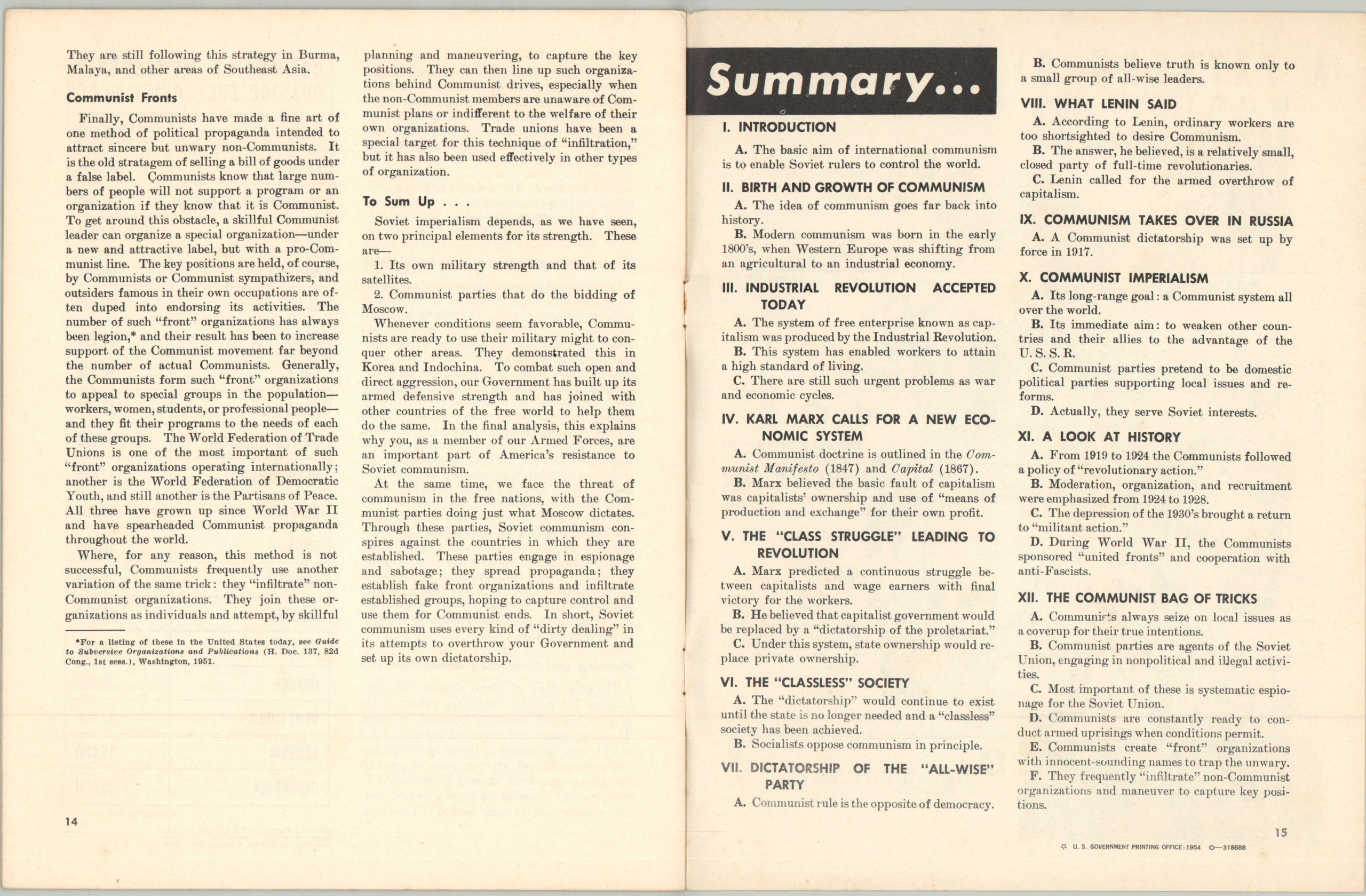 Know Your Communist Enemy International Communism: its Teachings, Aims, and Methods - Image 4