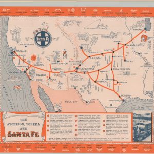 Santa Fe and Disneyland Railroad [Title on Verso]