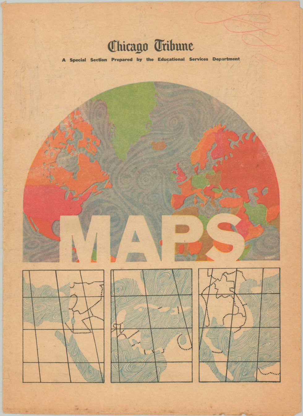 Chicago Tribune Maps - Curtis Wright Maps