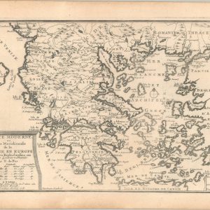 Grece Moderne ou Partie Méridionale de la Turquie en Europe