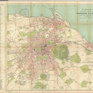 Bartholomew's Pocket Plan of Edinburgh & Suburbs