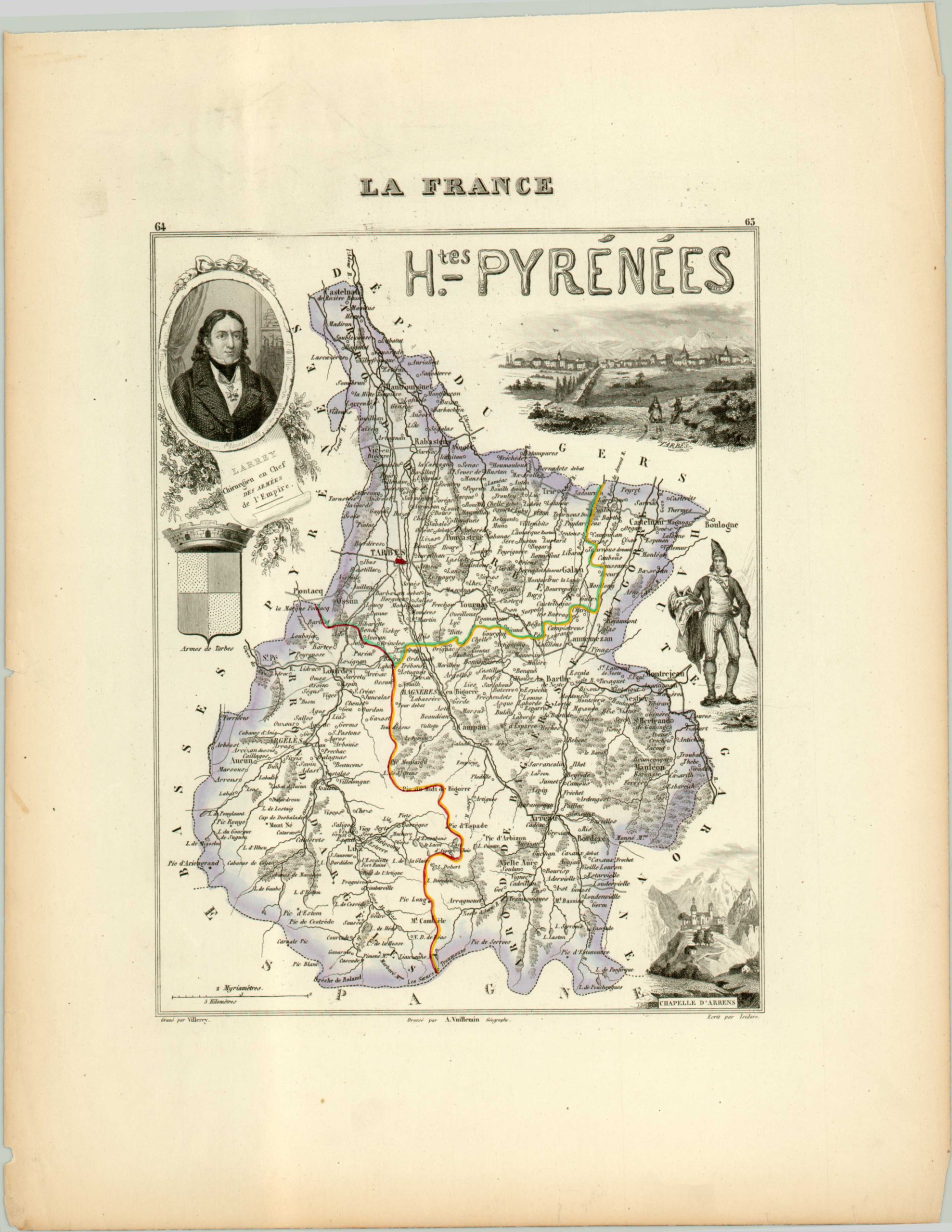 Atlas Maps of French Departments