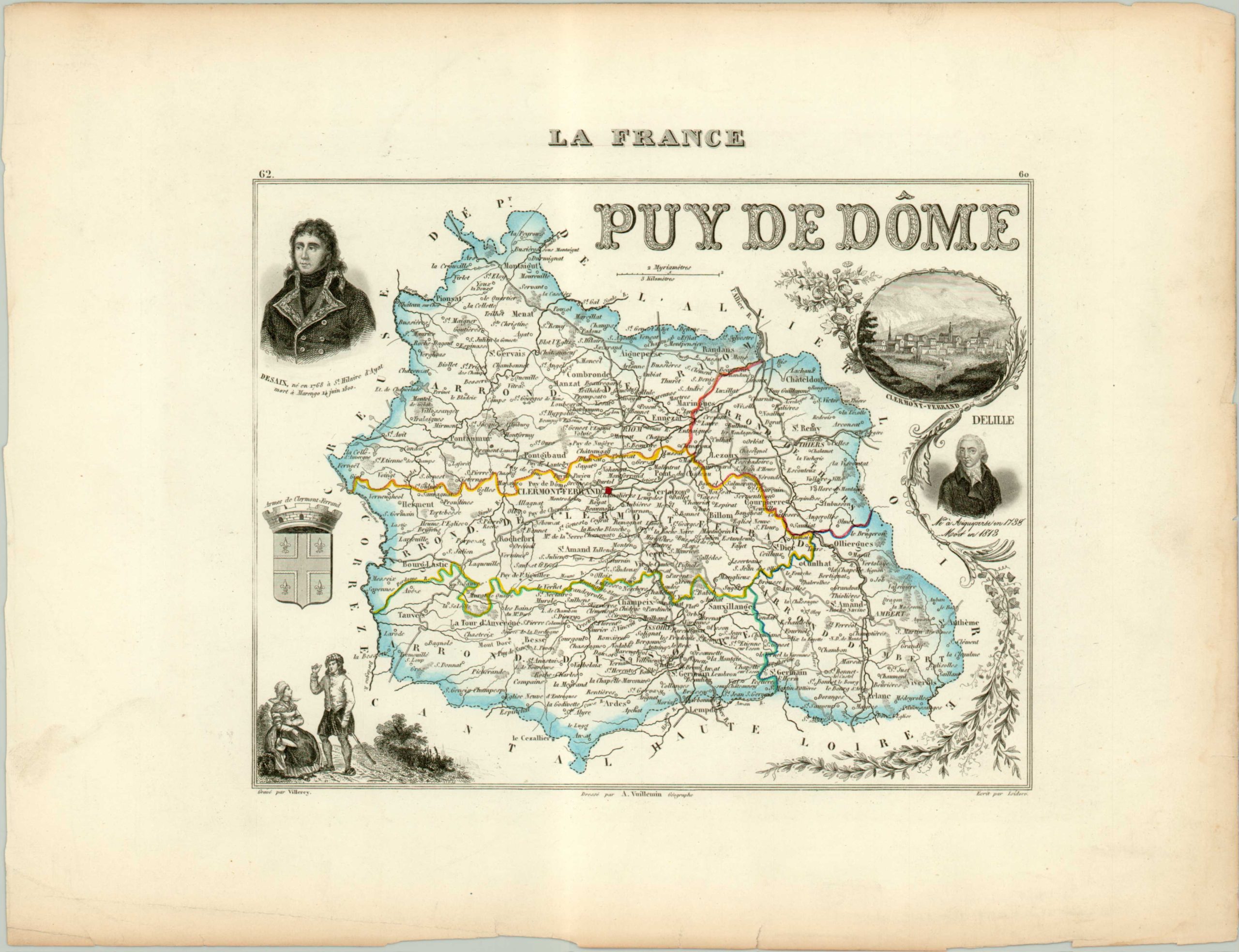 Atlas Maps of French Departments