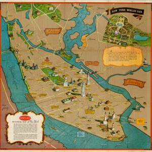 Pictorial Map of New York