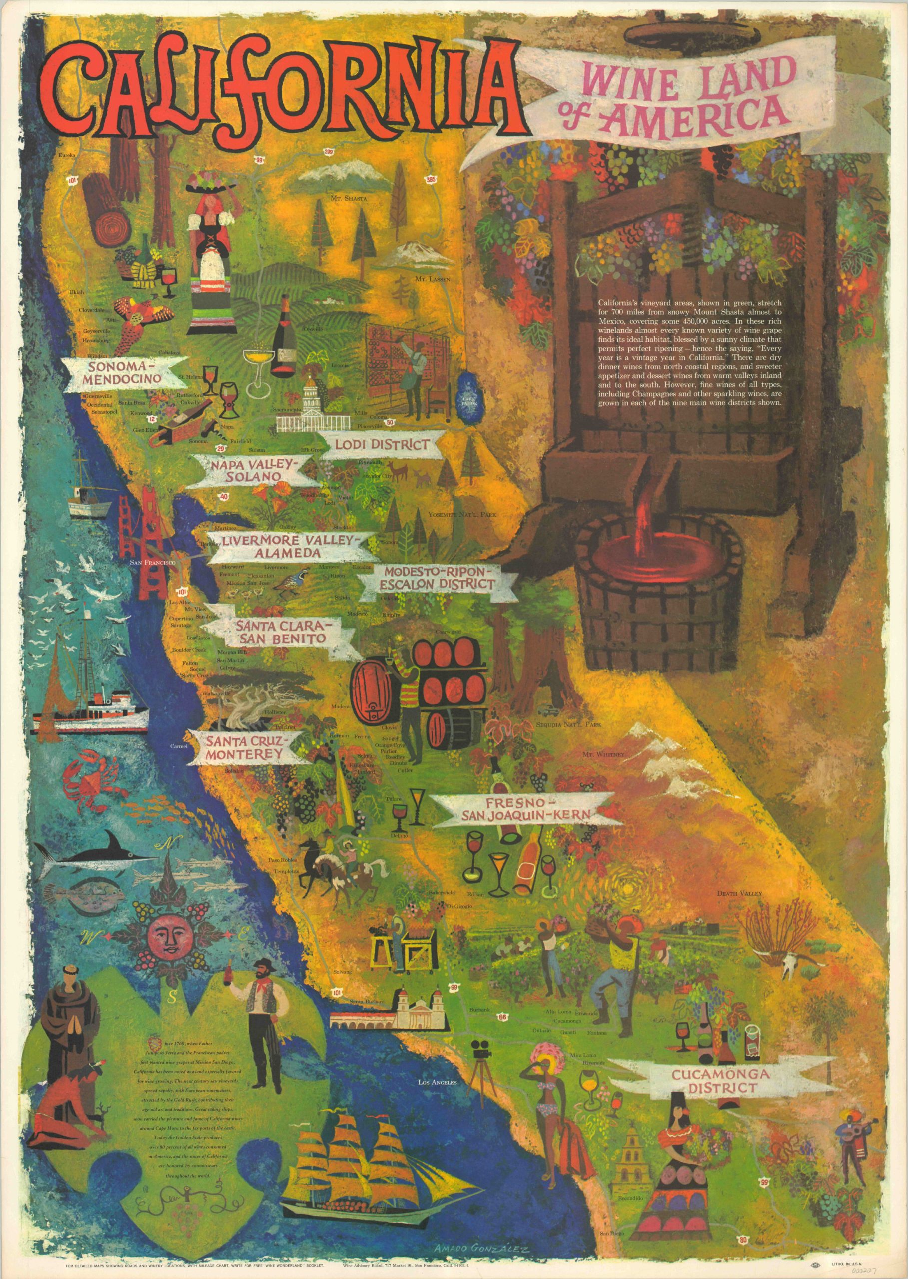 California - Wine Land of America