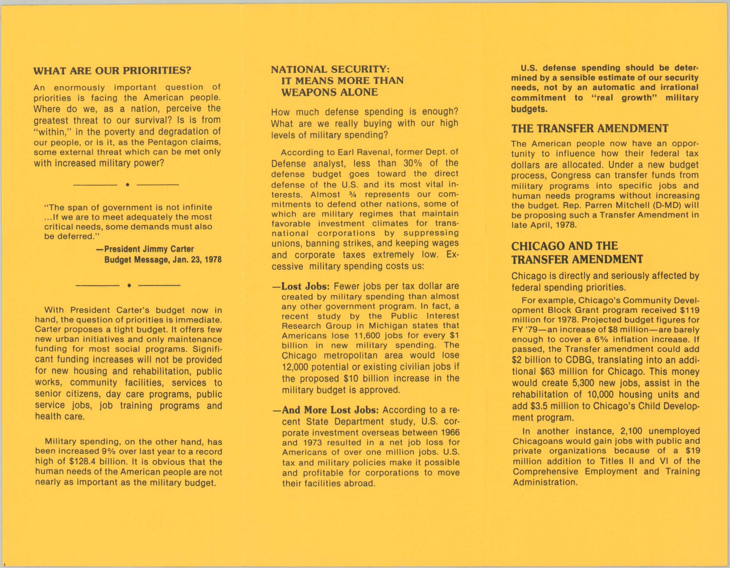 Campaign for the Transfer Amendment - A New $12 Billion Transfer - Image 2