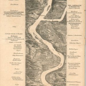 Panoramic Map of the Rhine from Cologne to Mayence [with notes]