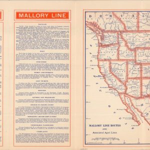 Mallory Line Routes and Associated Agwi Lines