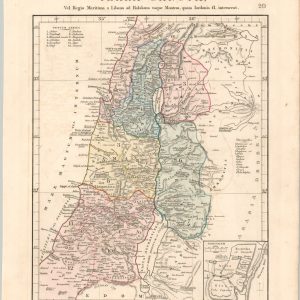 Terra Sancta vel Regio Martima albano ad Halakum usque Montem, quam Jiordanis fl. intersecat