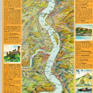 The Course of the Rhine from Mainz to Cologne
