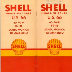 Shell Finger-Tip Tours U.S. 66... Santa Monica to Amarillo