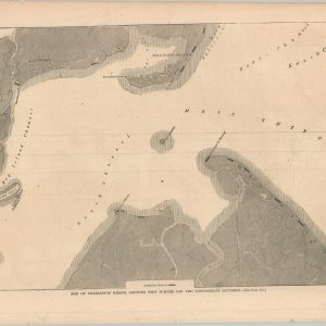 Map of Charleston Harbor, Showing Fort Sumter and the Confederate Batteries