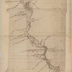 Gates of the Rocky Mountains, with camps of July 16-20, 1805.