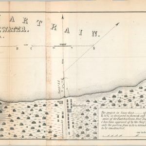 Sketch of the Pontchartrain Harbour & Breakwater