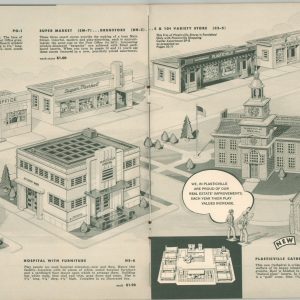 Plasticville U.S.A. Panoramic Catalog 1955
