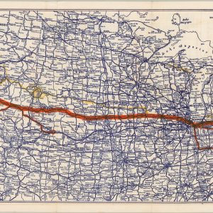 Official National Highway 20 Association Map