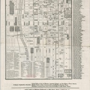 E.E. Baldwin Map of the Chicago Loop
