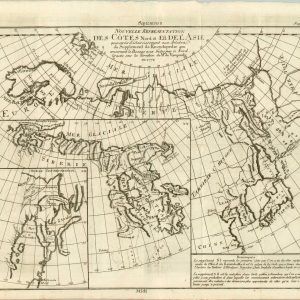 Nouvelle Représentation des Cotes Nord et Est de L'Asie