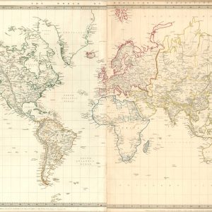 The World On Mercator's Projection