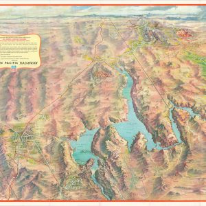Panoramic Perspective of the Area Adjacent to Las Vegas - Hoover Dam and Lake Mead National Recreation Area