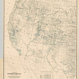 Irrigation Area and Artesian Wells West of the 97th Meridian