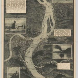 Panorama of the Rhine with Text Inserted