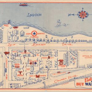 Weapons of War An Exhibit of the Army Service Forces Contrasting America's War Equipment with that of the Axis [Grant Park, Chicago]