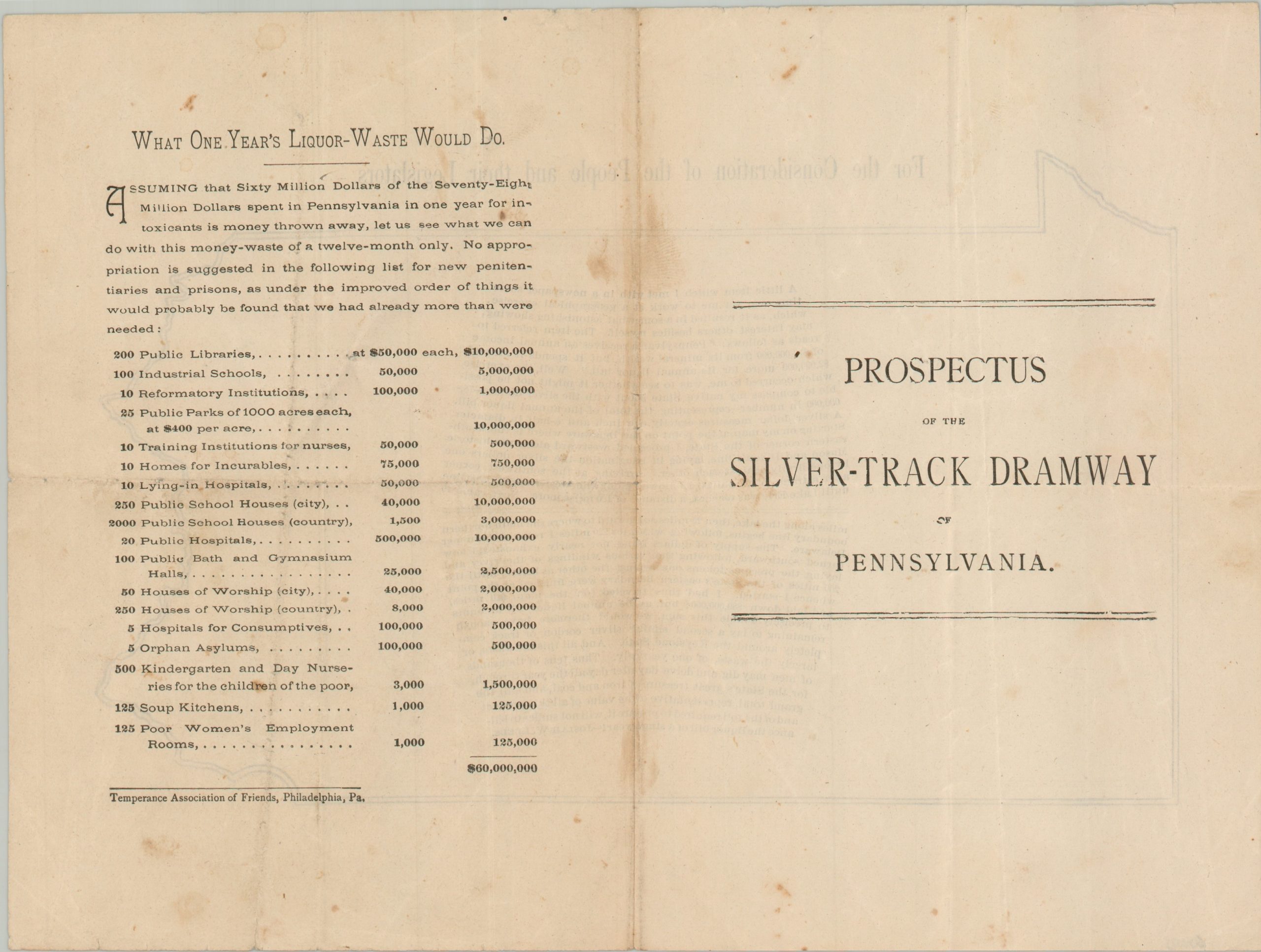 Prospectus of the Silver-Track Dramway of Pennsylvania - Image 2