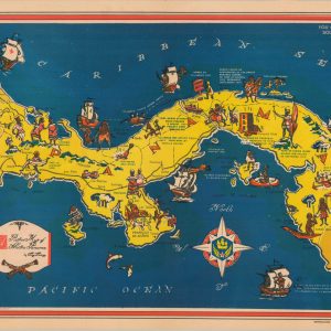 A Pictorial Map of Historic Panama