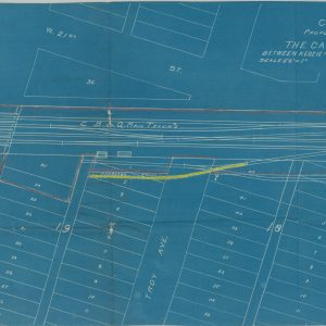C.B. & Q. Ry. Proposed Track for The California Man'f Co.