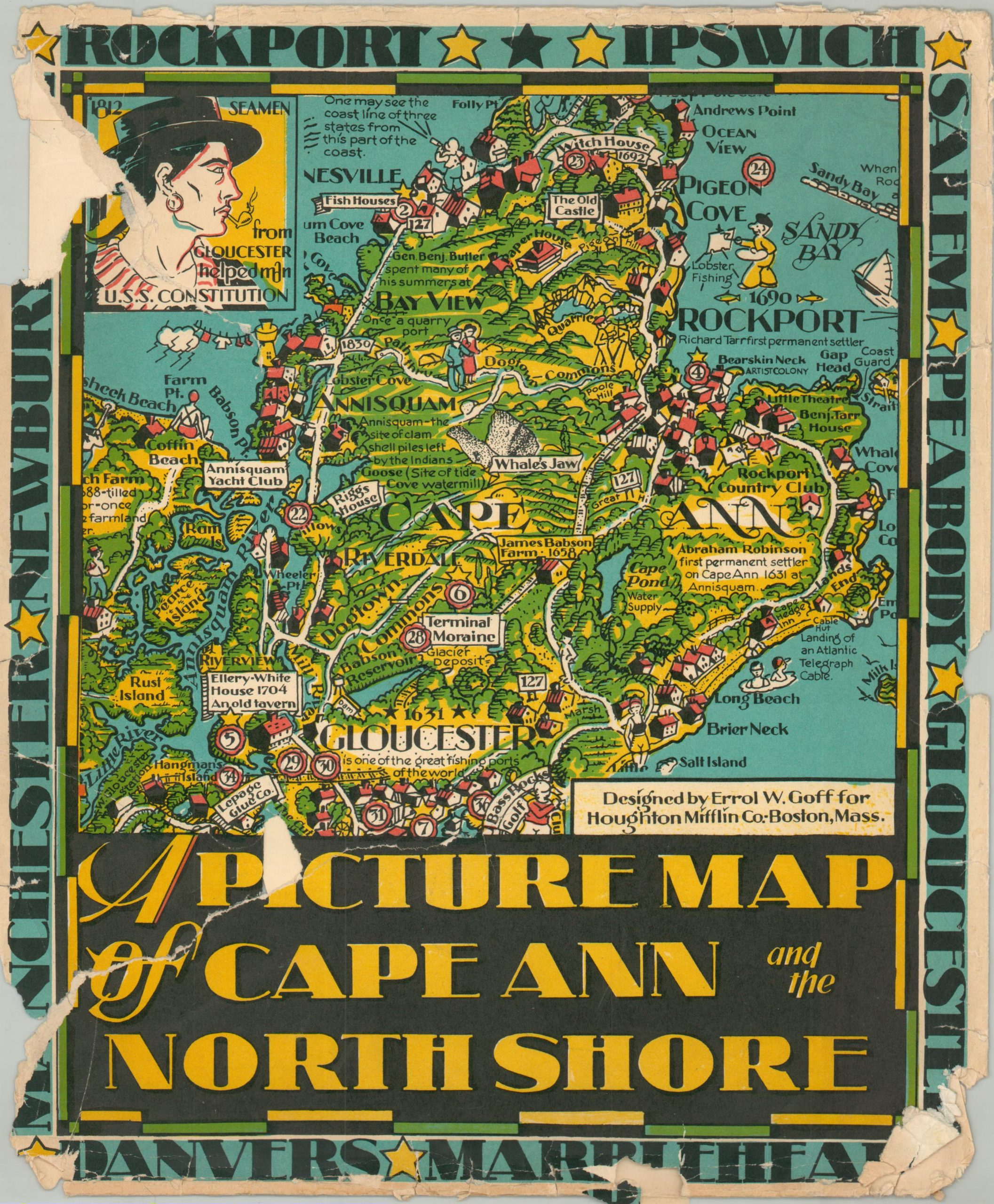 A Picture Map of Cape Ann and the North Shore - Image 2