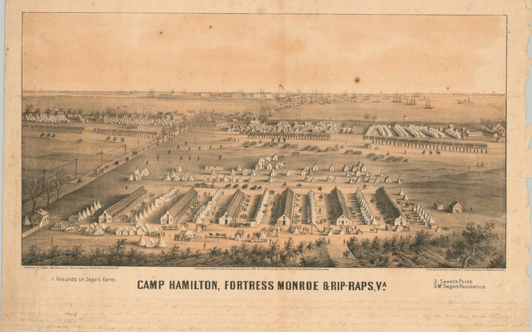 Camp Hamilton, Fortress Monroe & Rip-Raps, VA