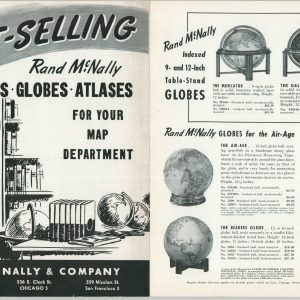 Fast-Selling Rand McNally Maps - Globes - Atlases For Your Map Department [Map Catalog]