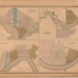 Washington, Louisville and Jefferson, New Orleans, and Cincinnati