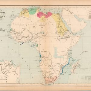 Carte Physique et Politique de L'Afrique